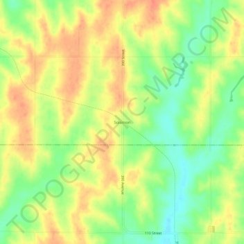 Solomon地形图、海拔、地势
