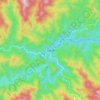 万安镇地形图、海拔、地势