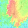 白家镇地形图、海拔、地势