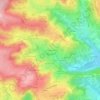 Les Goutelaines地形图、海拔、地势