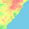 Collieston地形图、海拔、地势