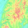 金秀县地形图、海拔、地势