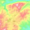 大屋岭地形图、海拔、地势