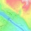 繁荣村地形图、海拔、地势