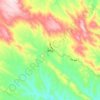 南湫乡地形图、海拔、地势