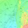 旌阳区地形图、海拔、地势