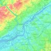 Camden地形图、海拔、地势