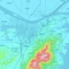 九江市地形图、海拔、地势