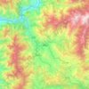 Battagram地形图、海拔、地势