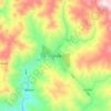 水月寺镇地形图、海拔、地势