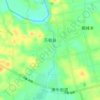 县城地形图、海拔、地势