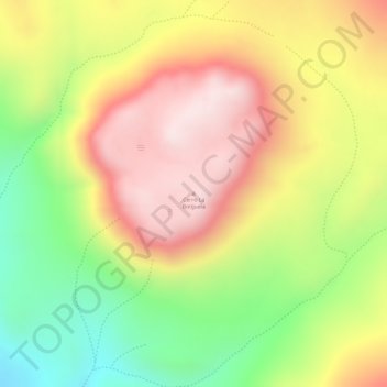 Cerro La Botijuela地形图、海拔、地势
