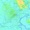 Ho Chi Minh City地形图、海拔、地势