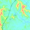 信义镇地形图、海拔、地势