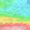 Falkirk地形图、海拔、地势