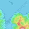 Antzora地形图、海拔、地势