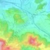 Ettenhausen地形图、海拔、地势