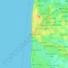 黑潭地形图、海拔、地势