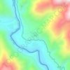 满真地形图、海拔、地势