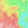 Bafoussam地形图、海拔、地势