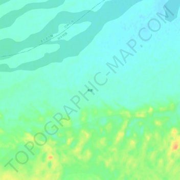 布郎地形图、海拔、地势