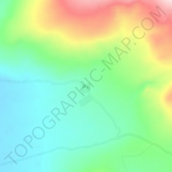 欧云地形图、海拔、地势