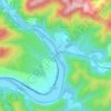 Mapleton地形图、海拔、地势