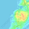 Sippewisset地形图、海拔、地势
