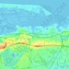 Barnstable地形图、海拔、地势