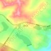 稗子沟地形图、海拔、地势