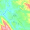 San Andreas地形图、海拔、地势