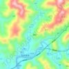螺蛳壳地形图、海拔、地势