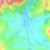 Vega de Villafufre地形图、海拔、地势