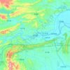 石门县地形图、海拔、地势