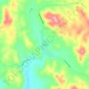 Hornitos地形图、海拔、地势