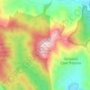 High Top Mountain地形图、海拔、地势