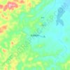 阿舍彝族乡地形图、海拔、地势