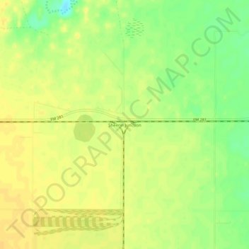 Sheerin Junction地形图、海拔、地势