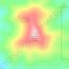 Hager Mountain地形图、海拔、地势