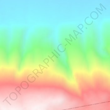 Anysberg地形图、海拔、地势
