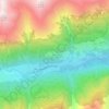 Gassen地形图、海拔、地势