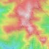 鳌鱼峰地形图、海拔、地势