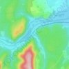 Haumatt地形图、海拔、地势