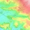 Dinder地形图、海拔、地势