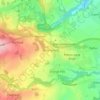 West Pelton地形图、海拔、地势