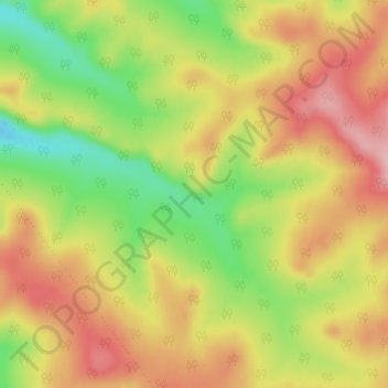 乌伊岭区地形图、海拔、地势