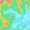 水头村地形图、海拔、地势