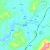 罗董镇地形图、海拔、地势