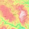麻栗坡县地形图、海拔、地势