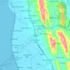 Agoo地形图、海拔、地势
